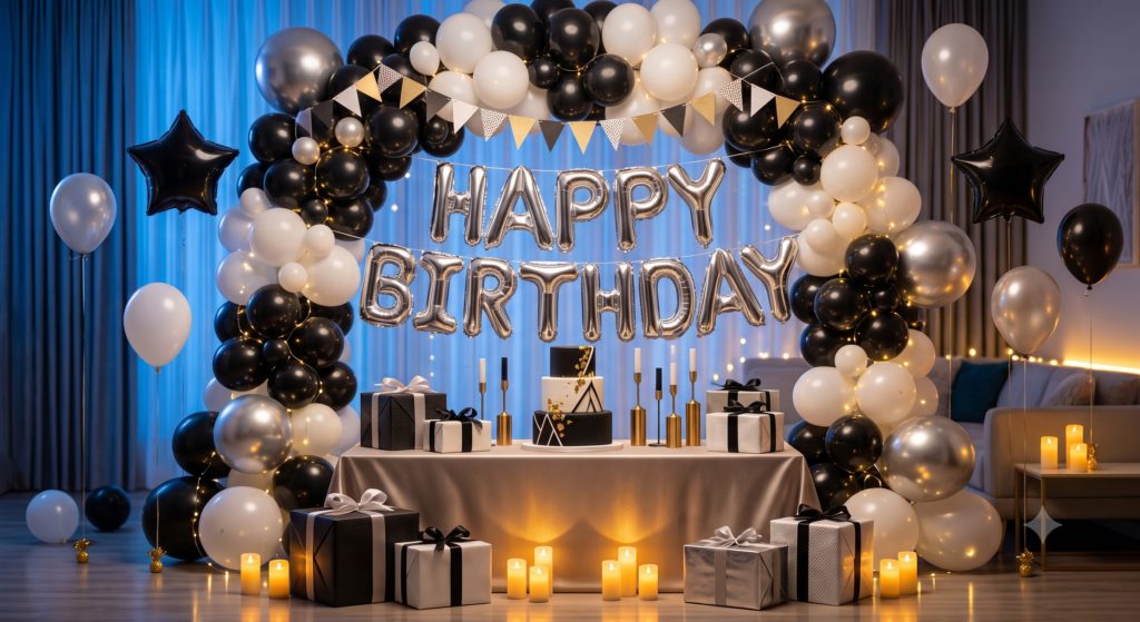 Luxury birthday party vibes