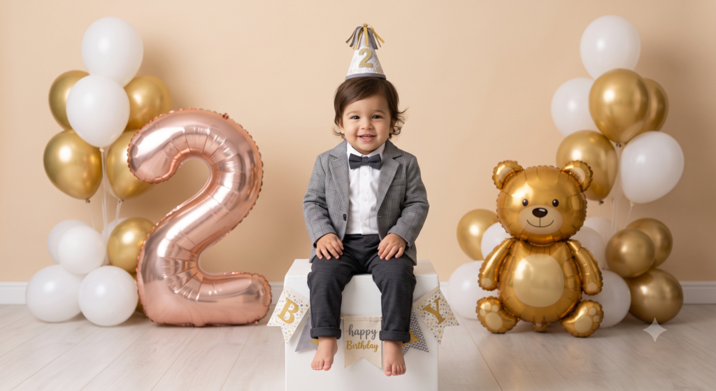Little gentleman birthday boy