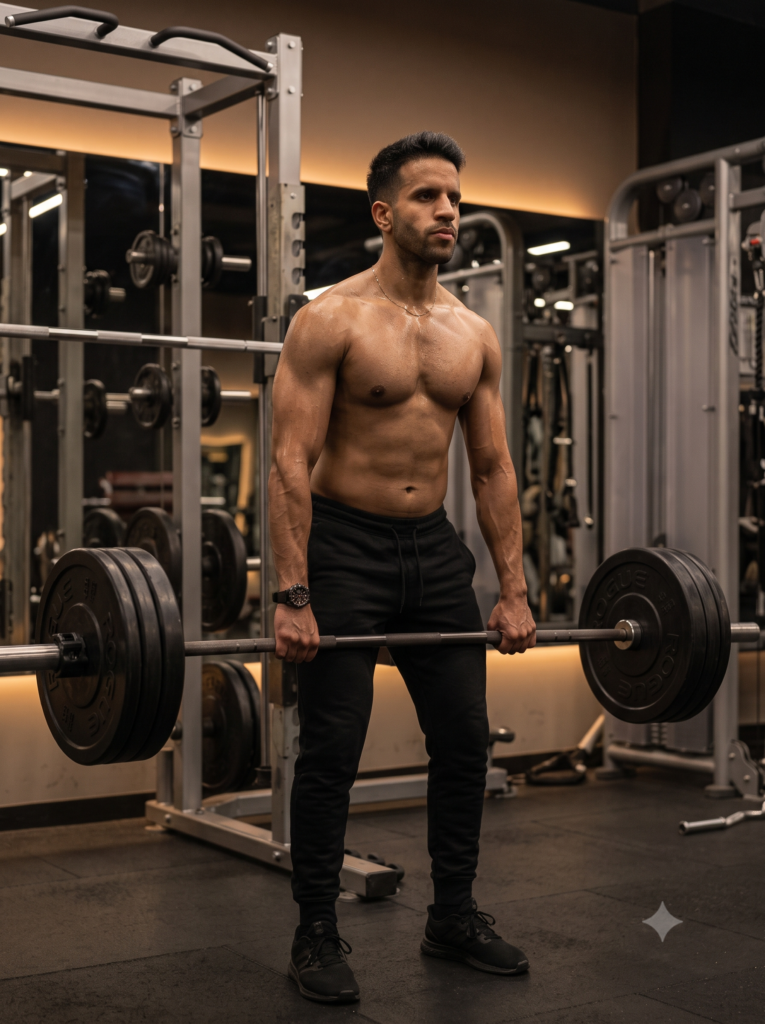 Heavy Barbell Deadlift