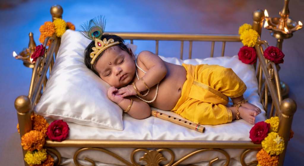 Baby Krishna Ai Prompt